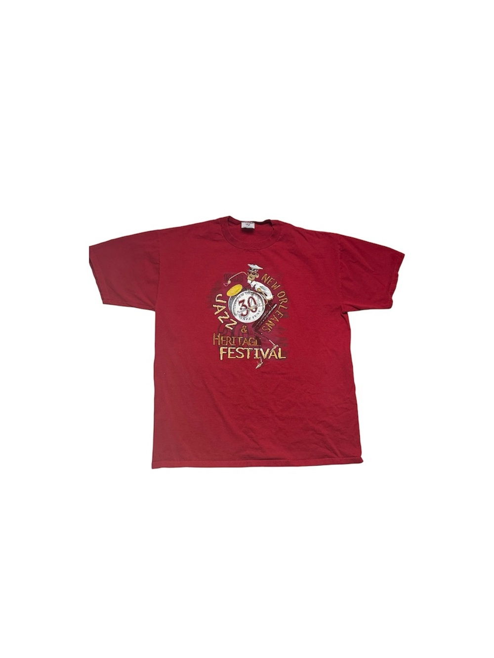 Vintage  New Orleans jazz fest 1999 30th anniversary t shirt jerzees
